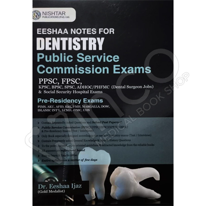 Eesha Notes For Dentistry PSCE