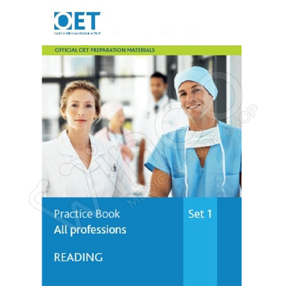 OET Practice Book All Professions Reading Set 1