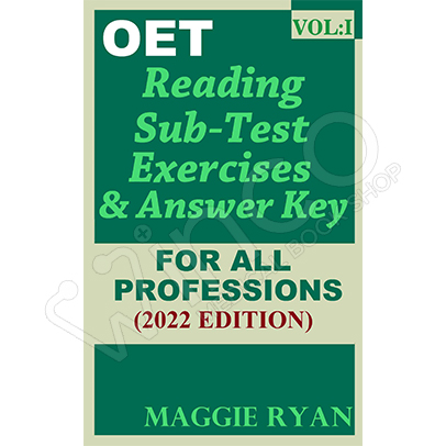 OET Reading For All-Professions: Updated OET Preparation Book: VOL. 1, 2022 Edition