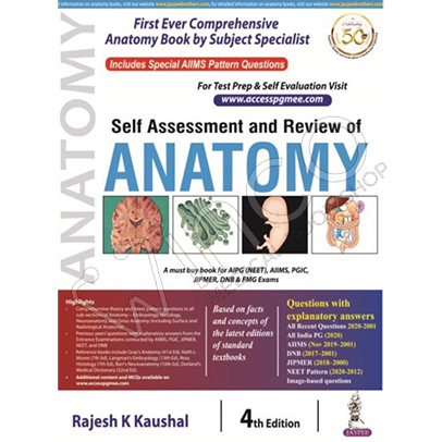Self Assessment and Review of Anatomy 4th edition