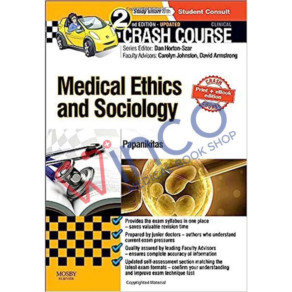 Crash Course Medical Ethics and Sociology Updated Print + eBook edition
