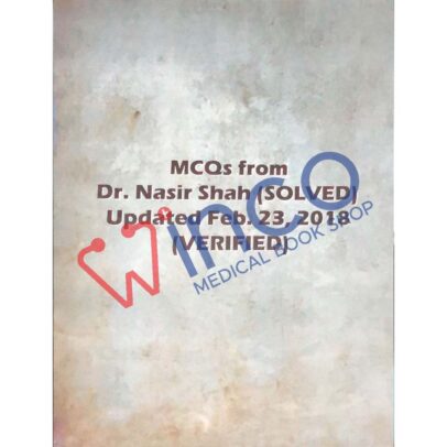 MCQs From Dr. Nasir Shah (SOLVED) Upgraded