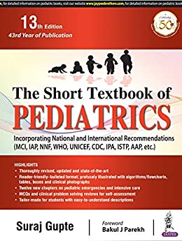 The Short Textbook of Pediatrics, 13th Edition