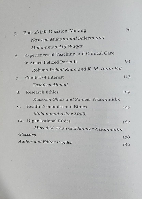 Bioethics In Pakistan Local Contexts Local Cases By Kulsoom Ghias - Image 3