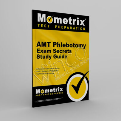 AMT Phlebotomy Exam Secrets Study Guide: Phlebotomy Test Review for the AMT's Registered Phlebotomy Technician Examination - winco medical books store