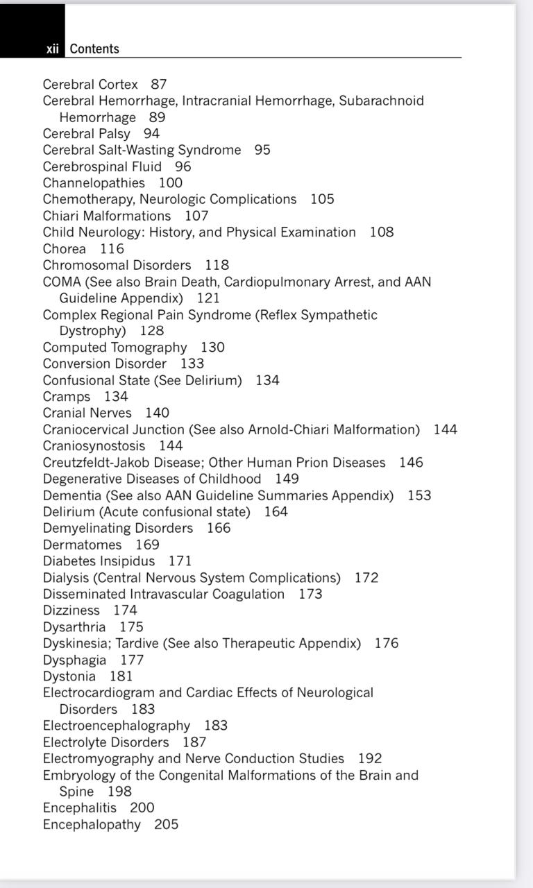 The Little Black Book of Neurology 6th Latest Edition - Image 3