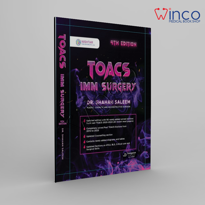 TOACS IMM SURGERY 4th edition 2024 By Dr Shahan Saleem