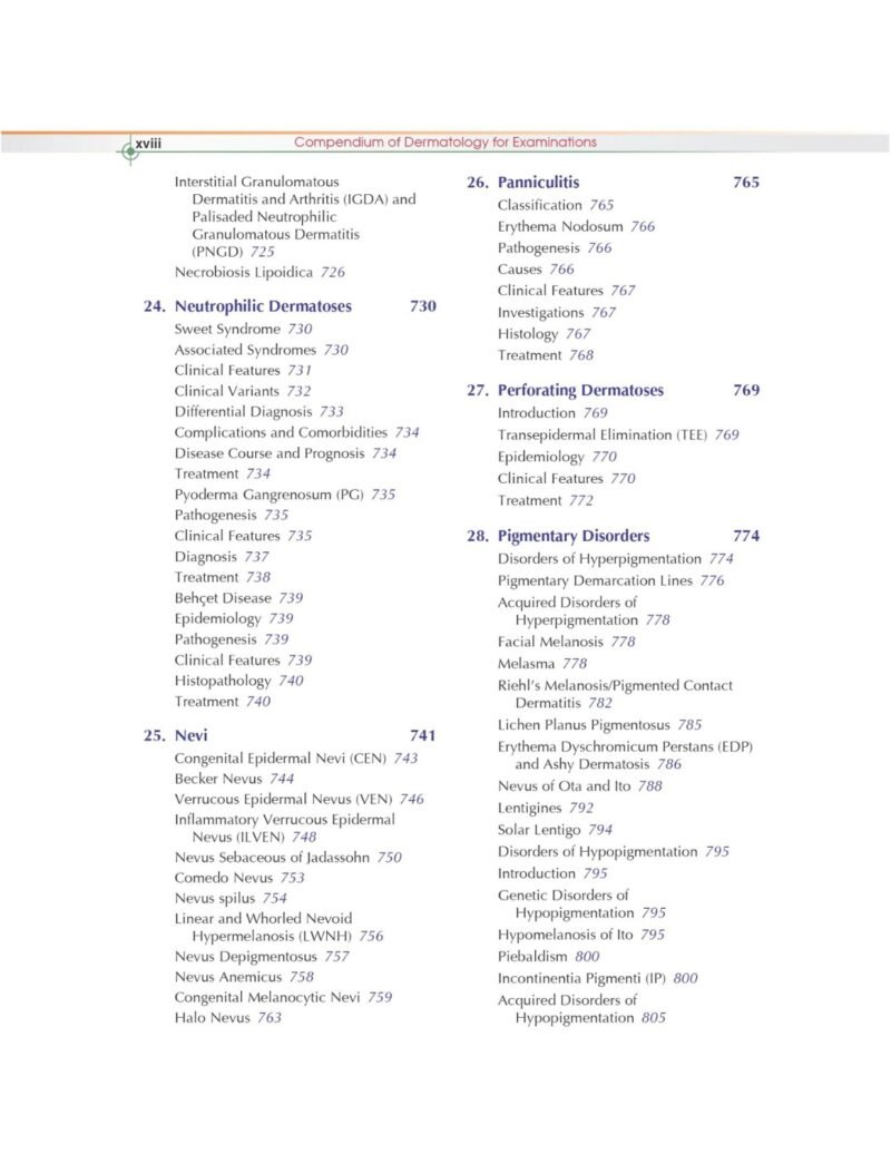 Compedium of Dermatology for Examinations - Winco Medical Book Store