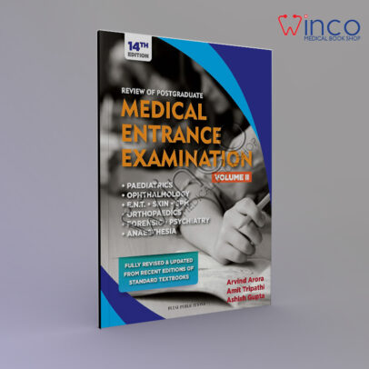 Review of Postgraduate Medical Entrance Examinations Vol-2, 14th Edition. PAEDIATRICS, OPTHALMOLOGY, ENT, SKIN, SPM, ORTHOPAEDICS, FORENSIC, PSYCHIATRY, ANAESTHESIA Paperback